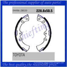 K2267 FSB255 04496-28020 0449628020 0449420121 0449620120 0449420130 0449620110 for Toyota Daihatsu replace drum brake shoes